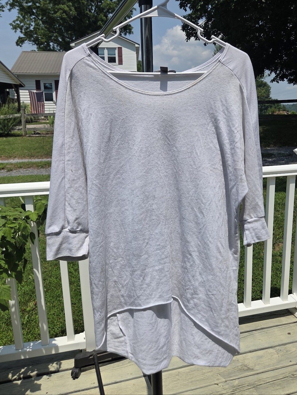 Alo Yoga Dolman Sleeve Boat Neck Top